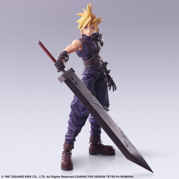 [再販] SQUARE ENIX BringArts FF7 太空戰士7 最終幻想7 克勞德 可動完成品 [再販] SQUARE ENIX BringArts FF7 太空戰士7 最終幻想7 克勞德 可動完成品