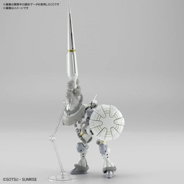 BANDAI HG 1/144 機動戰士鋼彈 GQuuuuuuX HG 1/144艾格沙貝專用吉昂 白瓷矛裝備 組裝模型 BANDAI HG 1/144 機動戰士鋼彈 GQuuuuuuX HG 1/144艾格沙貝專用吉昂 白瓷矛裝備 組裝模型