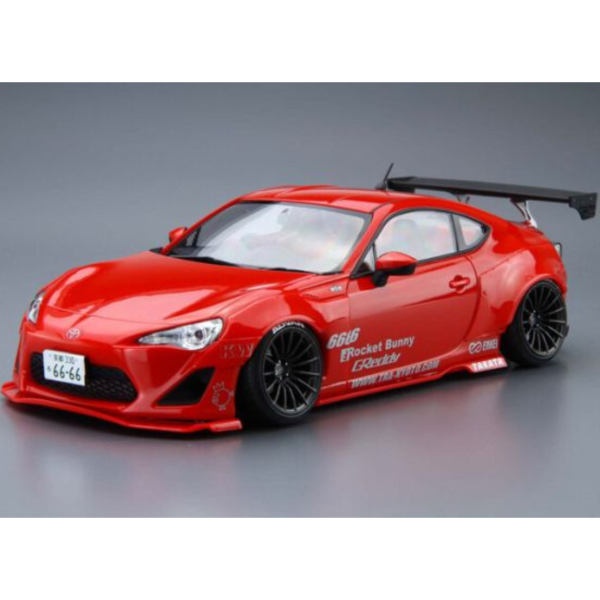 AOSHIMA 青島 1/24 改裝#1 ZN6 86 '12 Greddy&Rocket Bunny Enkei ver. 組裝模型 AOSHIMA 青島 1/24 改裝#1 ZN6 86 '12 Greddy&Rocket Bunny Enkei ver. 組裝模型
