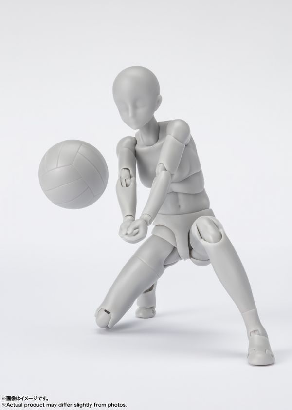 BANDAI S.H.Figuarts SHF 女性素體-Sports- Edition DX SET 灰色版 BANDAI,S.H.Figuarts,SHF,女性素體,Sports,Edition,DX SET,灰色版