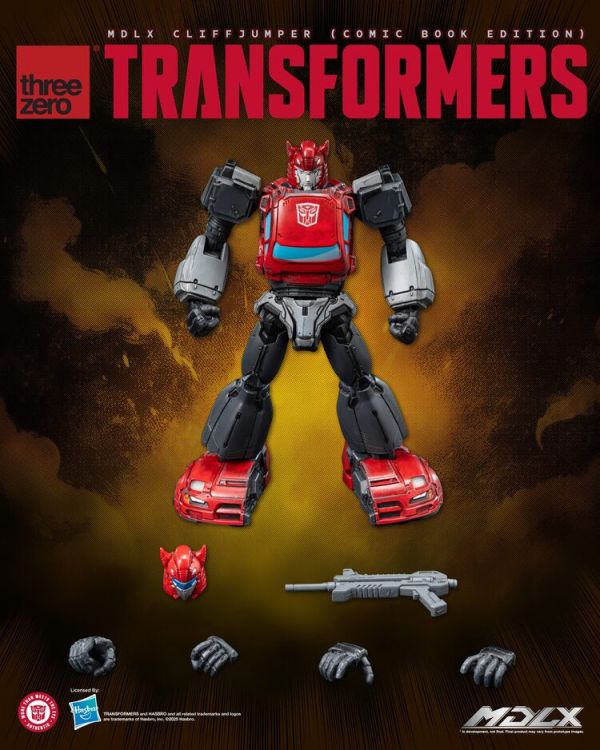 (預購) threezero MDLX 變形金剛 躍崖者 (漫畫版) 12cm 可動完成品 20251118 (預購) threezero MDLX 變形金剛 躍崖者 (漫畫版) 12cm 可動完成品 20251118