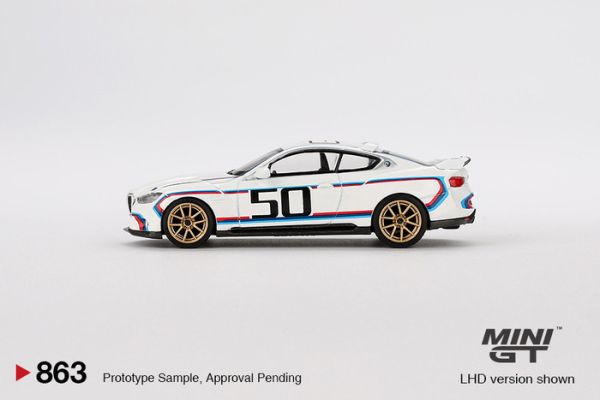 MINIGT 1/64 寶馬 BMW 3.0 CSL White LHD 左駕 MGT00863-L MINIGT 1/64 寶馬 BMW 3.0 CSL White LHD 左駕 MGT00863-L