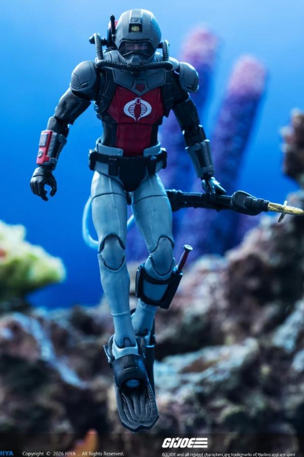 (預購) Hiya Toys E.M.S. 1/18 特種部隊 Cobra Eel 10.5cm EMG0458 可動完成品 20260322 Hiya Toys E.M.S. 1/18 特種部隊 Cobra Eel 10.5cm EMG0458 可動完成品