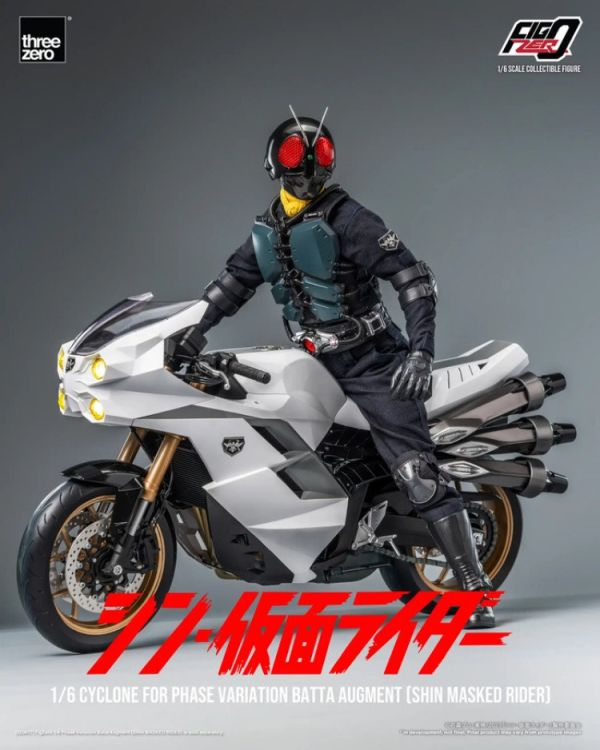 threezero FigZero 1/6 新假面騎士 大量發生型相變異蝗蟲怪人電單車 旋風號 可動完成品 threezero FigZero 1/6 新假面騎士 大量發生型相變異蝗蟲怪人電單車 旋風號 可動完成品