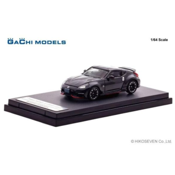 (預購) GACHI MODELS 1/64 日產 Nissan Fairlady Z nismo (Z34) 2014 Diamond Black 鑽石黑 GM64002BK 20260615 GACHI MODELS 1/64 日產 Nissan Fairlady Z nismo (Z34) 2014 Diamond Black 鑽石黑 GM64002BK