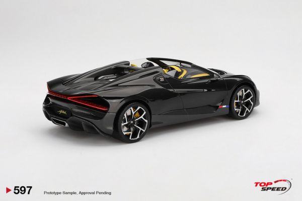TOP SPPED 1/18 布加提 Bugatti W16 Mistral Black TS0597 TOP SPPED 1/18 布加提 Bugatti W16 Mistral Black TS0597