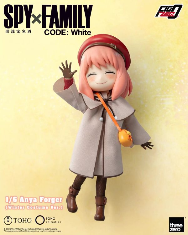 threezero 1/6 FigZero 劇場版 間諜家家酒 SPY×FAMILY 安妮亞·佛傑 冬季服裝版 可動完成品 threezero 1/6 FigZero 劇場版 間諜家家酒 SPY×FAMILY 安妮亞·佛傑 冬季服裝版 可動完成品