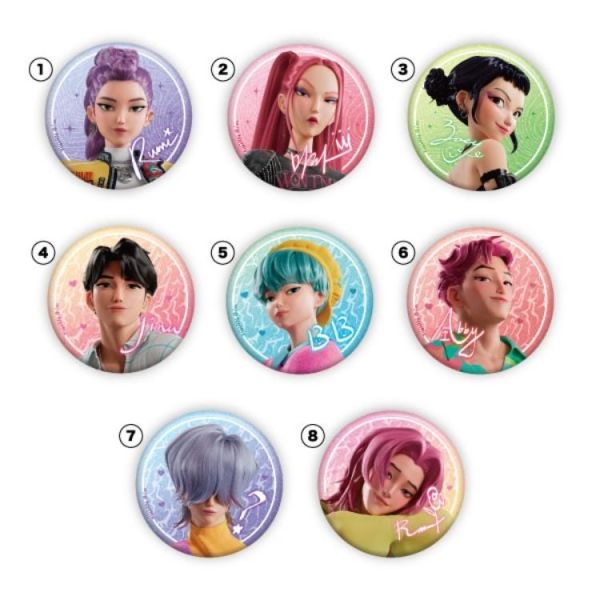 (預購) Ensky 盲盒 KPOP 獵魔女團 閃亮徽章 全8種 一中盒8入販售 20260702 Ensky 盲盒 KPOP 獵魔女團 閃亮徽章 全8種 一中盒8入販售
