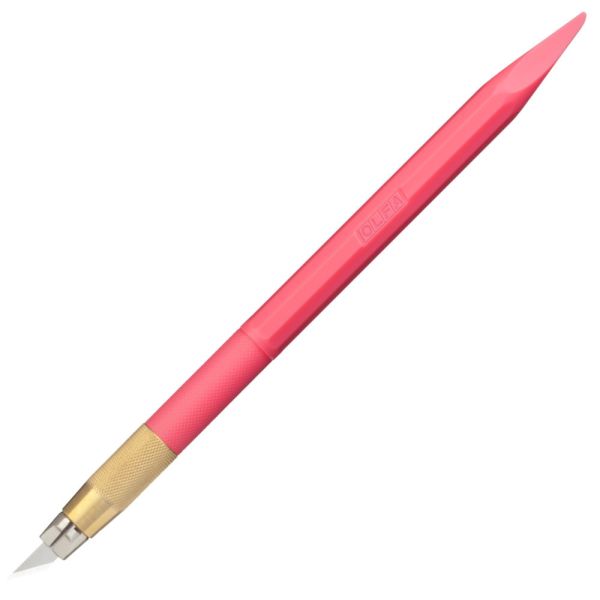 OLFA AK-5 細緻型筆刀 粉紅色 附5片刀片 OLFA,AK-5,細緻型筆刀,粉紅色,附5片刀片,