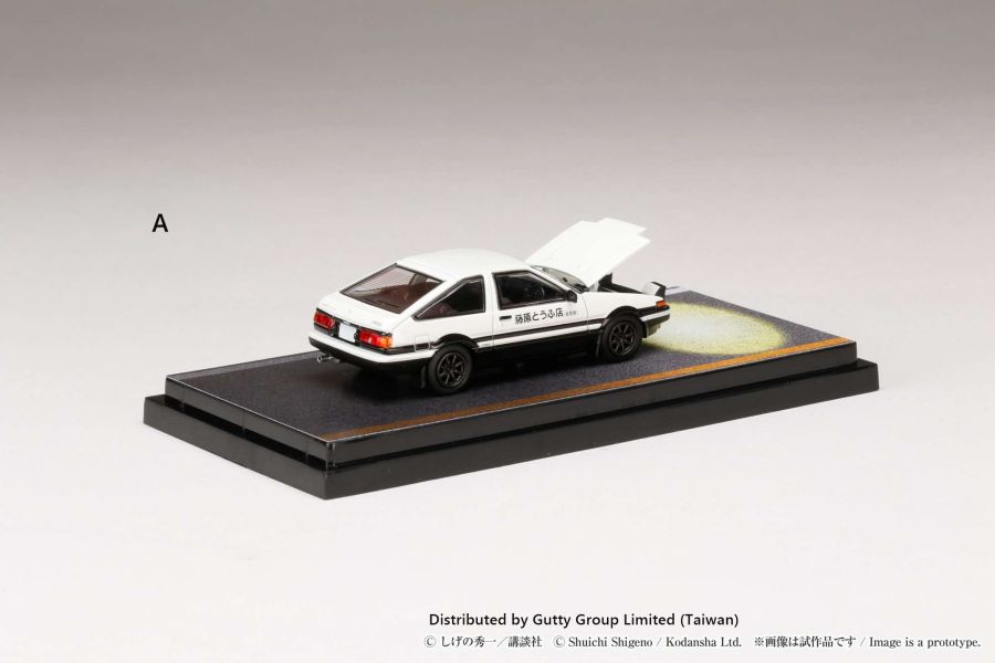 Hobby JAPAN 1/64 豐田 Toyota SPRINTER TRUENO GT APEX (AE86) / 頭文字D場景系列 藤原拓海 VS 須藤京一 伊呂波山道戰 HJ641052DB Hobby JAPAN 1/64 豐田 Toyota SPRINTER TRUENO GT APEX (AE86) / 頭文字D場景系列 藤原拓海 VS 須藤京一 伊呂波山道戰 HJ641052DB