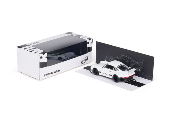 (預購) Model Model 1/64 保時捷 RWB930 White MM64-RWB930-004 20250924 (預購) Model Model 1/64 保時捷 RWB930 White MM64-RWB930-004 20250924