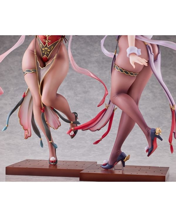[18禁商品] BINDing 1/4 旗袍 兔女郎 Yuri & Stella PVC完成品 [18禁商品] BINDing 1/4 旗袍 兔女郎 Yuri & Stella PVC完成品