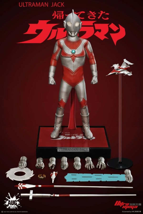 (預購) AUGTOYS 1/6 正版授權 奧特六兄弟系列 奧特曼傑克 宇宙英雄 TKF002 可動完成品 20251127 AUGTOYS 1/6 正版授權 奧特六兄弟系列 奧特曼傑克 宇宙英雄 TKF002 可動完成品