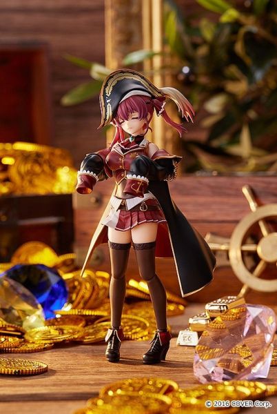 Good Smile figma 577 hololive 寶鐘瑪琳 船長 可動完成品 Good Smile,figma,577,hololive,寶鐘瑪琳,船長,可動完成品,