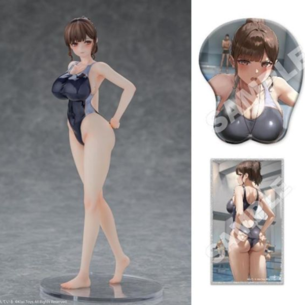 (預購) [豪華版] KiwiToys 1/6 游泳部老師 穗成美 完成品 附特典:色紙&立體滑鼠墊 20261119 [豪華版] KiwiToys 1/6 游泳部老師 穗成美 完成品 附特典:色紙&立體滑鼠墊