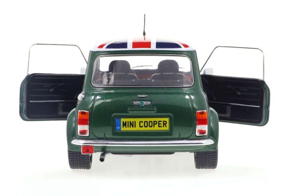 (預購) SOLIDO 1/18 迷你 MINI COOPER SPORT BRITISH RACING GREEN & FLAG 1997 20261026 SOLIDO 1/18 迷你 MINI COOPER SPORT BRITISH RACING GREEN & FLAG 1997