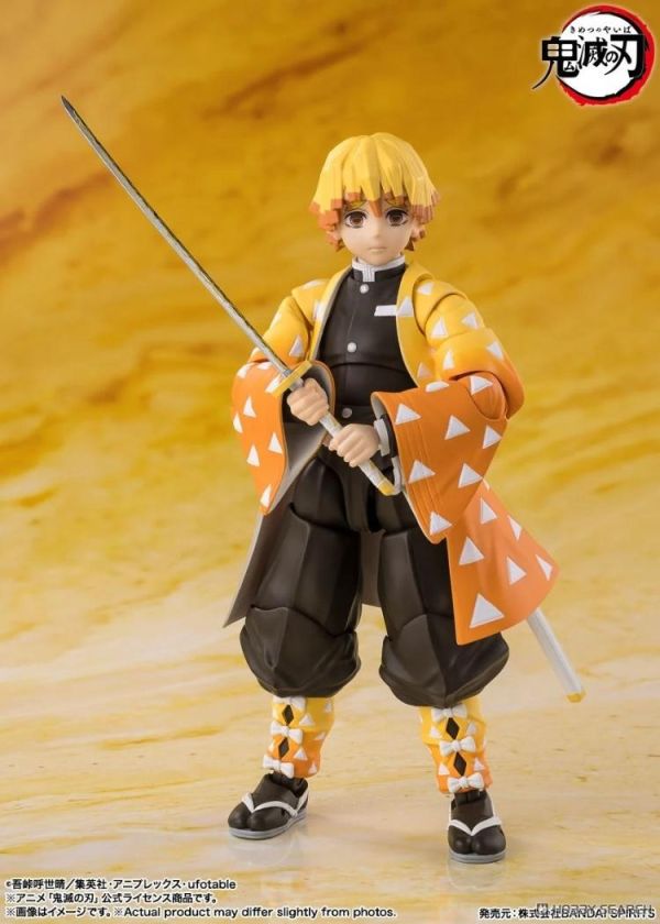 (預購) [再販] BANDAI S.H.Figuarts SHF 鬼滅之刃 我妻善逸 可動完成品 20260510 [再販] BANDAI S.H.Figuarts SHF 鬼滅之刃 我妻善逸 可動完成品