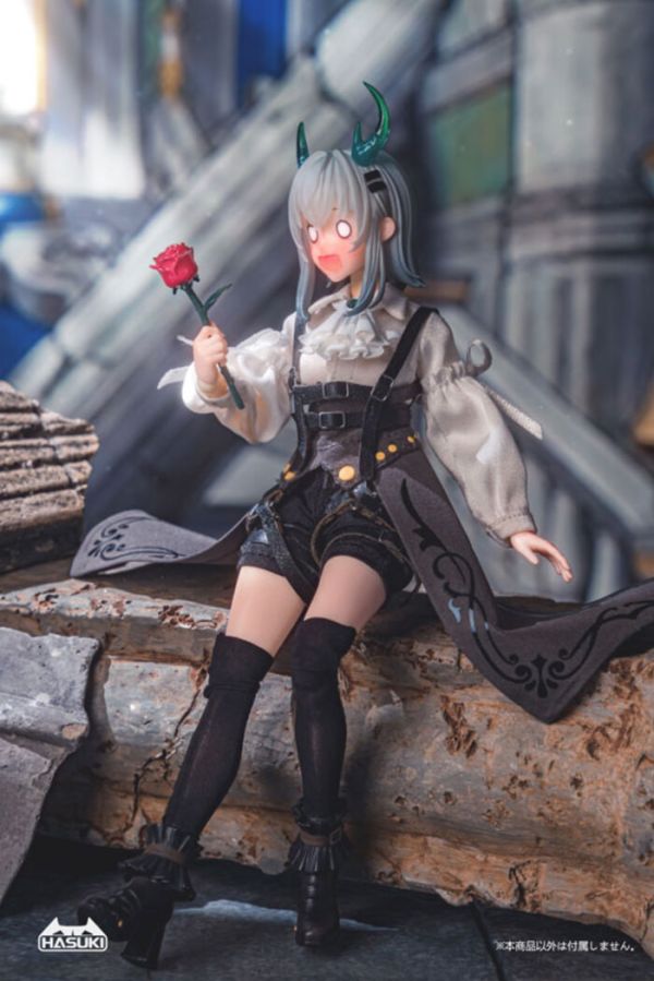 HASUKI 1/12 PA008 pocket art系列 玫瑰騎士 格羅莉亞 可動完成品 HASUKI 1/12 PA008 pocket art系列 玫瑰騎士 格羅莉亞 可動完成品