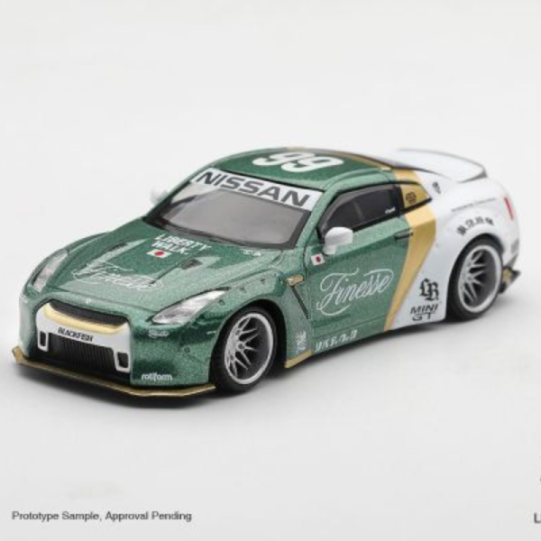 (預購) MINIGT 1/64 日產 Nissan GT-R (R35) LBWORKS Type 1, Custom Ducktail Auto Finesse LHD MGT01093-L 20260827 MINIGT 1/64 日產 Nissan GT-R (R35) LB★WORKS Type 1, Custom Ducktail Auto Finesse LHD MGT01093-L