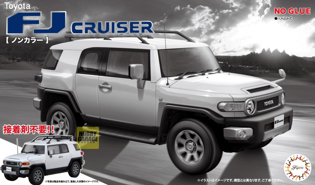 1/24 TOYOTA FJ Cruiser 無色版本 FUJIMI 車NX9EX7 富士美 組裝模型 FUJIMI,1/24,NEXT,TOYOTA,FJ,Cruiser,SUZUKI,Jimny,JB23,藏青黑,JB64,Kinetic,yellow,動力黃,