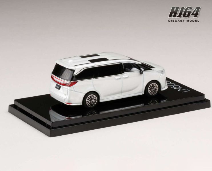 Hobby JAPAN 1/64 凌志 LEXUS LM500h 左駕四座 石英白 Hobby JAPAN 1/64 凌志 LEXUS LM500h 左駕四座 石英白