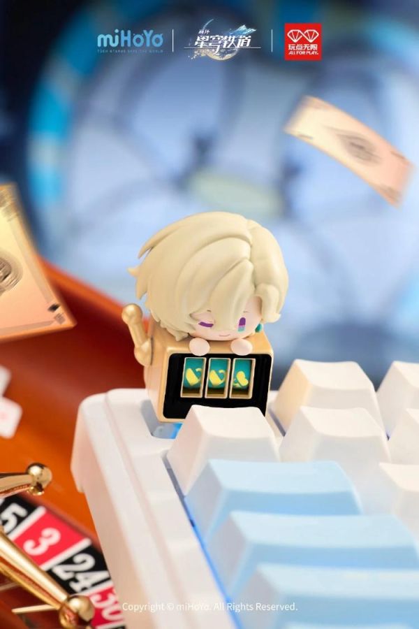 (預購) 玩點無限 盲盒 崩壞:星穹鐵道 指尖鍵帽系列 第2彈 全6種 一中盒6入販售 20260505 玩點無限 盲盒 崩壞:星穹鐵道 指尖鍵帽系列 第2彈 全6種 一中盒6入販售