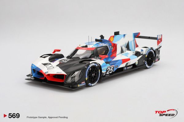 TOP SPPED 1/18 寶馬 BMW M Hybrid V8 GTP #25 BMW M Team RLL 2024 IMSA Daytona 24 Hrs TS0569 TOP SPPED 1/18 寶馬 BMW M Hybrid V8 GTP #25 BMW M Team RLL 2024 IMSA Daytona 24 Hrs TS0569