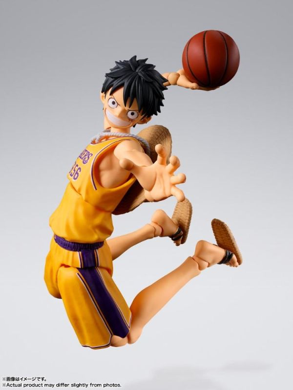 (預購) BANDAI S.H.Figuarts SHF 航海王 ONE PIECE×NBA 魯夫 LAKERS ver. 可動完成品 20260401 BANDAI S.H.Figuarts SHF 航海王 ONE PIECE×NBA 魯夫 LAKERS ver. 可動完成品