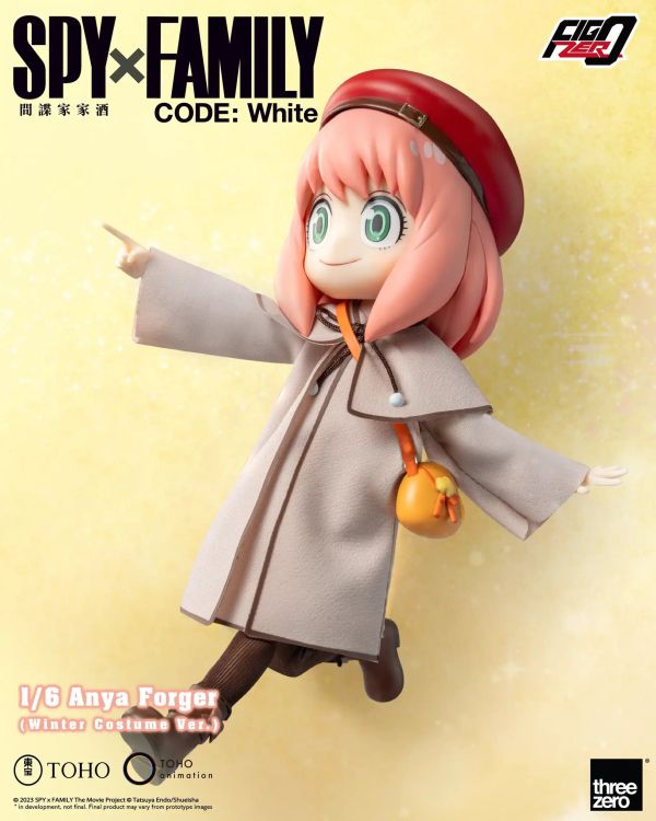 threezero 1/6 FigZero 劇場版 間諜家家酒 SPY×FAMILY 安妮亞·佛傑 冬季服裝版 可動完成品 threezero 1/6 FigZero 劇場版 間諜家家酒 SPY×FAMILY 安妮亞·佛傑 冬季服裝版 可動完成品