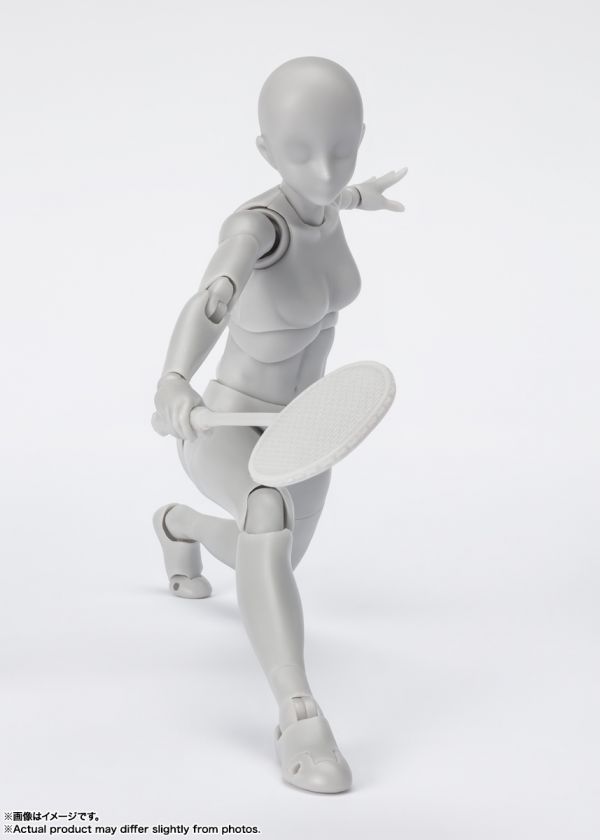BANDAI S.H.Figuarts SHF 女性素體-Sports- Edition DX SET 灰色版 BANDAI,S.H.Figuarts,SHF,女性素體,Sports,Edition,DX SET,灰色版