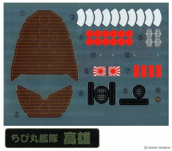 (預購) [再販] Fujimi 富士美 小丸艦隊18 高雄 組裝模型 20260326 [再販] Fujimi 富士美 小丸艦隊18 高雄 組裝模型