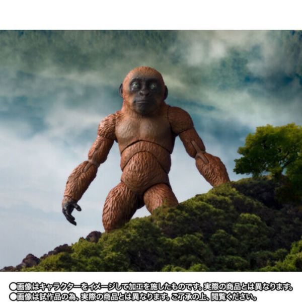 BANDAI S.H.MonsterArts SHM 哥吉拉與金剛 新帝國 小酷&摩斯拉 可動完成品 BANDAI S.H.MonsterArts SHM 哥吉拉與金剛 新帝國 小酷&摩斯拉 可動完成品