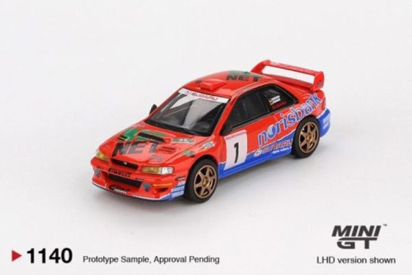 (預購) MINIGT 1/64 速霸陸 Subaru Impreza WRC97 #1 1999 DRM Champion MGT01140-L 20251002 (預購) MINIGT 1/64 速霸陸 Subaru Impreza WRC97 #1 1999 DRM Champion MGT01140-L 20251002
