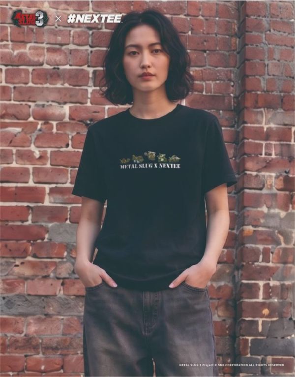 NEXTee 合金彈頭MetalSlug Vehicle 短袖T恤 黑&白 NEXTee 合金彈頭MetalSlug Vehicle 短袖T恤 黑&白