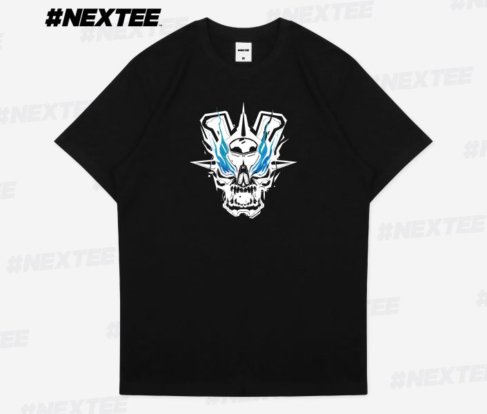 NEXTee 翻轉模玩系列 Metal Demon M.Z 短袖T恤 白色＆黑色 NEXTee 翻轉模玩系列 Metal Demon M.Z 短袖T恤 白色＆黑色