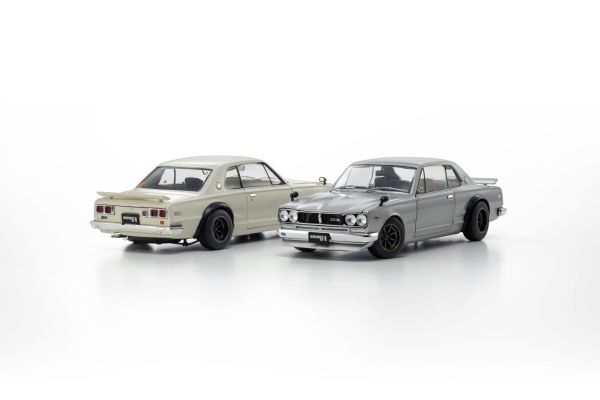 (預購) KYOSHO 京商 1/18 日產 Nissan Skyline 2000 GT-R KPGC10 Silver/White 分別販售 20261029 KYOSHO 京商 1/18 日產 Nissan Skyline 2000 GT-R KPGC10 Silver/White 分別販售