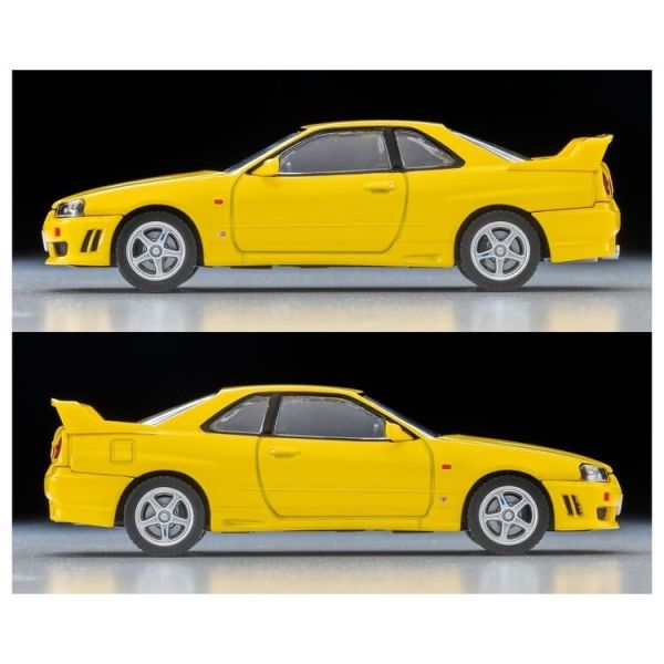 (預購) TOMYTEC 1/64 TLV-N365a 1998 日產 NISSAN SKYLINE 25GT-T with optional (Yellow) 20260101 TOMYTEC 1/64 TLV-N365a 1998 日產 NISSAN SKYLINE 25GT-T with optional (Yellow)