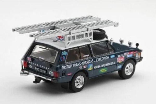 (預購) MINIGT 1/64 荒原路華 Range Rover 1971 British Trans-Americas Expedition (VXC-765K) MGT01364-L LHD 20260813 MINIGT 1/64 荒原路華 Range Rover 1971 British Trans-Americas Expedition (VXC-765K) MGT01364-L LHD