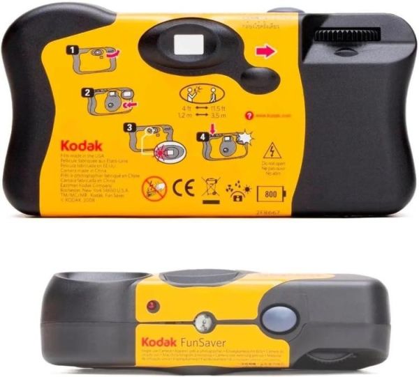 Kodak柯達Funsaver27張一次性底片相機-ISO800 Kodak柯達Funsaver27張一次性底片相機-ISO800