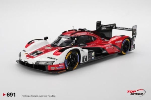 (預購) TopSpeed 1/18 保時捷 Porsche 963 #7 Porsche Penske Motorsport 2025 IMSA Daytona 24 Hrs Winner TS0691 20260323 TopSpeed 1/18 保時捷 Porsche 963 #7 Porsche Penske Motorsport 2025 IMSA Daytona 24 Hrs Winner TS0691