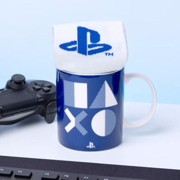 PaladoneUK PSPS禮物套組-PS馬克杯＋襪子 PaladoneUK PSPS禮物套組-PS馬克杯＋襪子