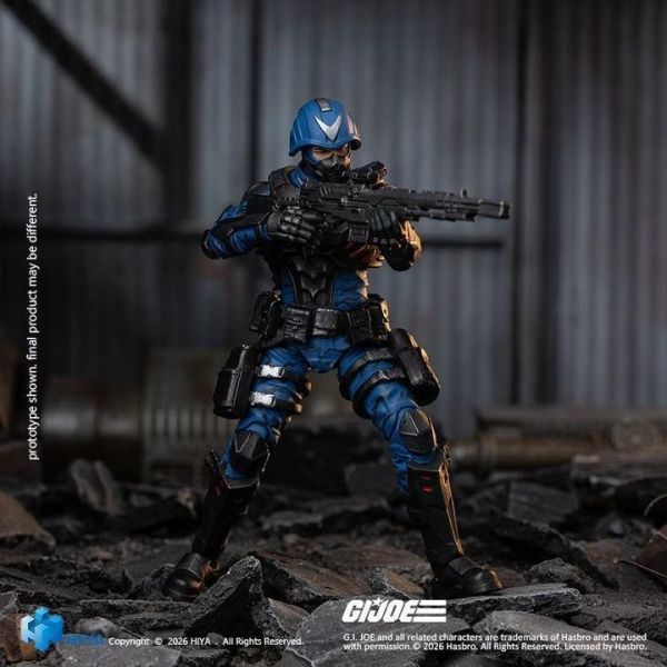 (預購) Hiya Toys E.M.S. 1/18 10.5cm 特種部隊 眼鏡蛇軍官 EMG0454 可動完成品 20260825 Hiya Toys E.M.S. 1/18 10.5cm 特種部隊 眼鏡蛇軍官 EMG0454 可動完成品