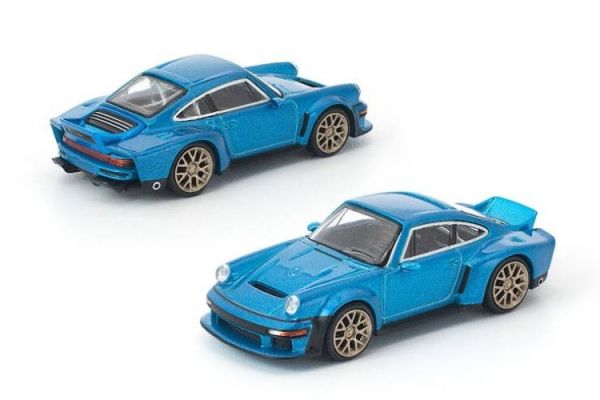 (預購) POP RACE 1/64 保時捷 SINGER DLS TURBO METALLIC BLUE PR640449 20251121 POP RACE 1/64 保時捷 SINGER DLS TURBO METALLIC BLUE PR640449