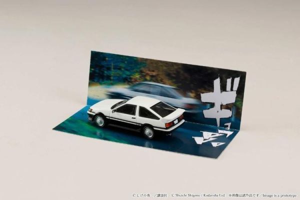(預購) Hobby JAPAN 1/64 頭文字D 豐田 Toyota COROLLA LEVIN (AE86) / Initial D HJDMD008B 20260409 Hobby JAPAN 1/64 頭文字D 豐田 Toyota COROLLA LEVIN (AE86) / Initial D HJDMD008B