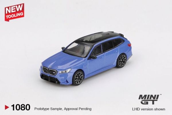 (預購) MINIGT 1/64 寶馬 BMW M5 Touring (G99) Marina Bay Blue Metallic MGT01080-L (預購) MINIGT 1/64 寶馬 BMW M5 Touring (G99) Marina Bay Blue Metallic MGT01080-L