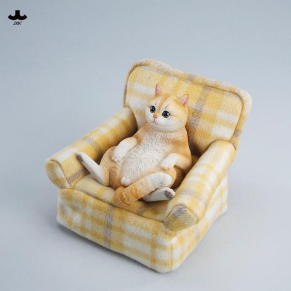 (預購) JXK Studio JXK350 動物公仔 暖格沙發喵 B 20260423 JXK Studio JXK350 動物公仔 暖格沙發喵 B