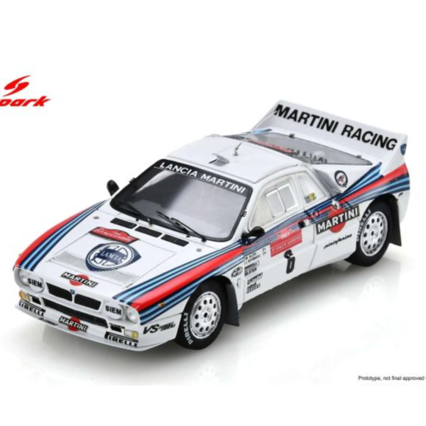 (預購) SPARK 1/43 蘭吉雅 Lancia 037 Rally No.6 Winner Sanremo Rally 1983 S9169 20260924 SPARK 1/43 蘭吉雅 Lancia 037 Rally No.6 Winner Sanremo Rally 1983 S9169
