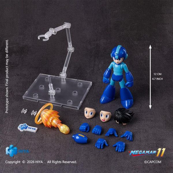 (預購) Hiya E.B.S. 無比例 12cm 洛克人元祖系列 洛克人 EBM0481 可動完成品 20261022 Hiya E.B.S. 無比例 12cm 洛克人元祖系列 洛克人 EBM0481 可動完成品