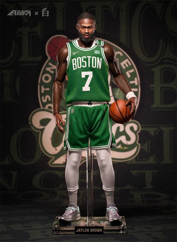 (預購) Aom 1/6 雙子星 傑倫·布朗 總冠軍套裝 可動完成品 20251113 Aom 1/6 雙子星 傑倫·布朗 總冠軍套裝 可動完成品