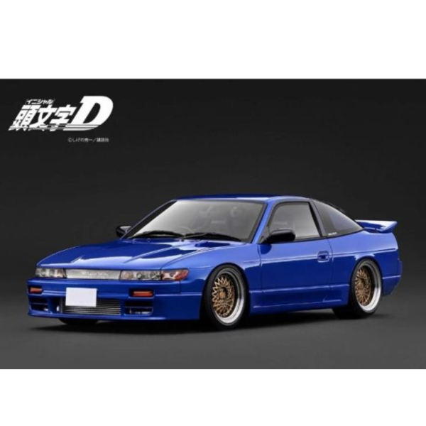(預購) ignition 1/18 頭文字D 日產 NISSAN Sileighty Blue 碓冰崖 佐藤真子/沙雪 IG4069 20260607 ignition 1/18 頭文字D 日產 NISSAN Sileighty Blue 碓冰崖 佐藤真子/沙雪 IG4069